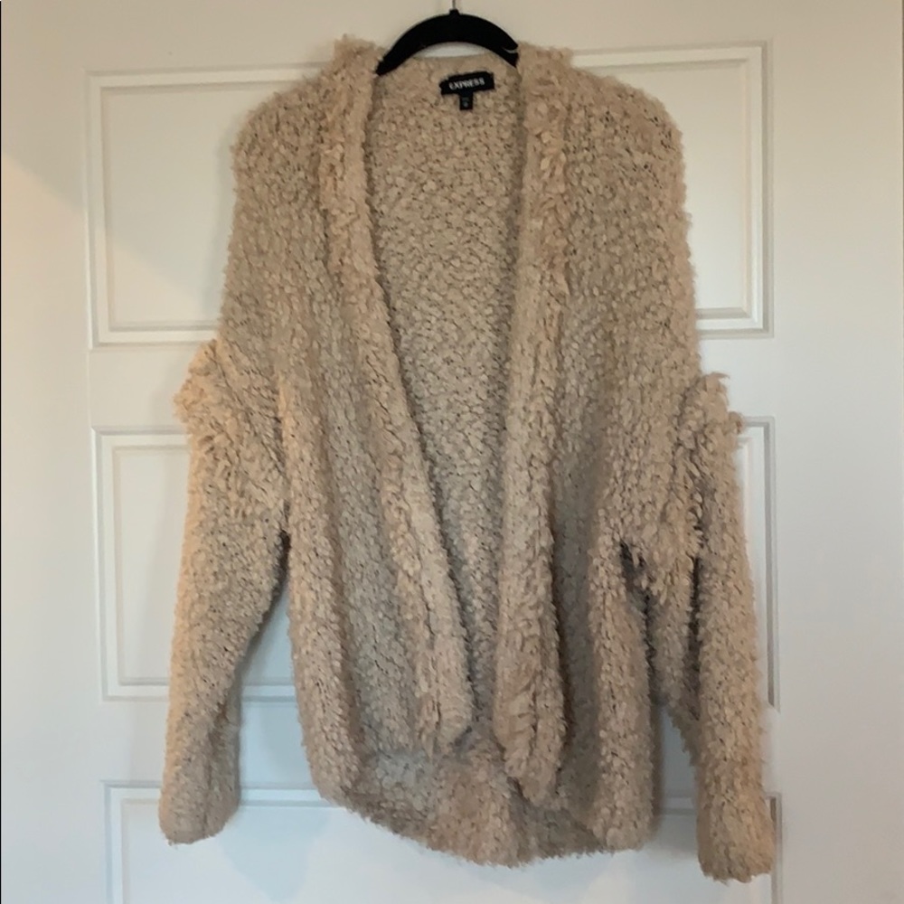 Express Sherpa Sweater - XS